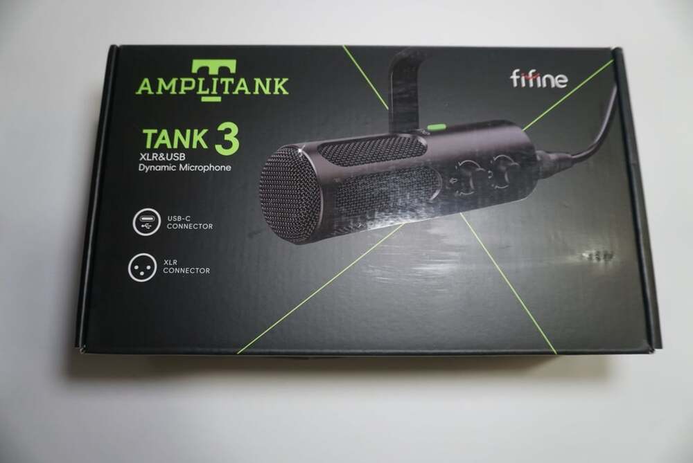 Fifine Amplitank Tank 3 XLR & USB Dynamic Microphone